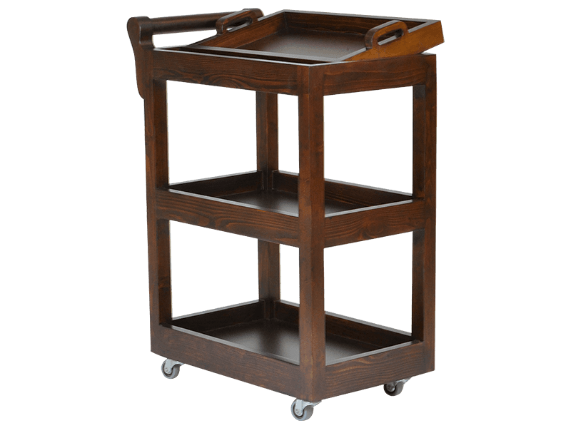 Kamini Wooden Spa Trolley