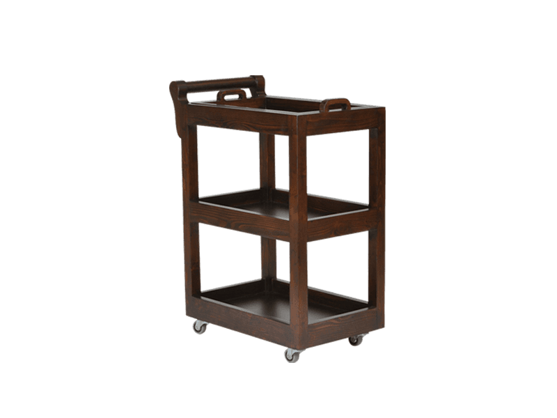 Kamini Wooden Spa Trolley