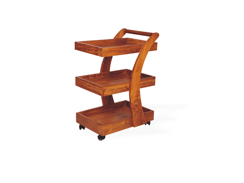 Neel Wooden Spa Trolley
