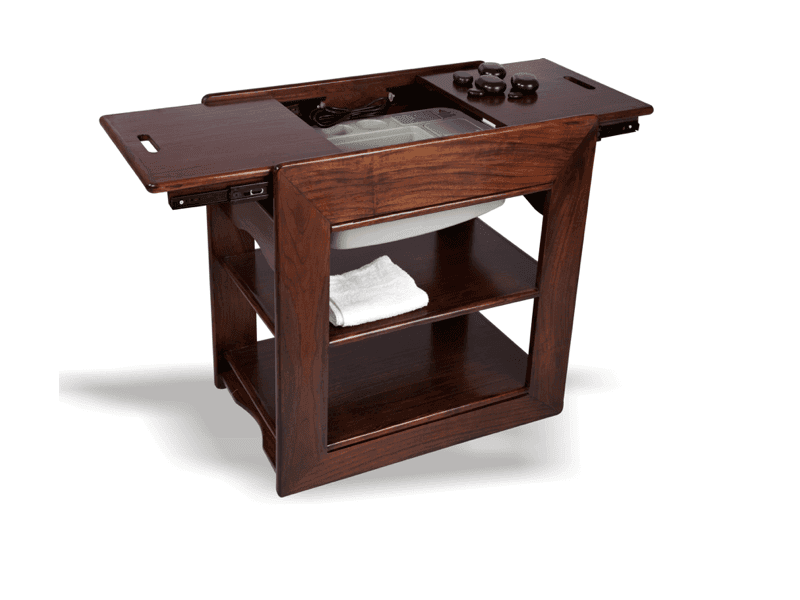 Bilwa Wooden Trolley for Stone Heater