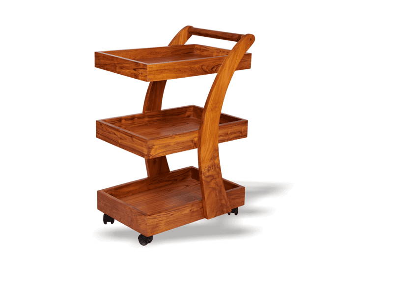 Neel Wooden Spa Trolley